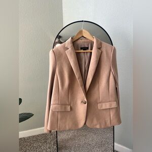 Ann Taylor Classic Tailored Blazer | Warm Tan